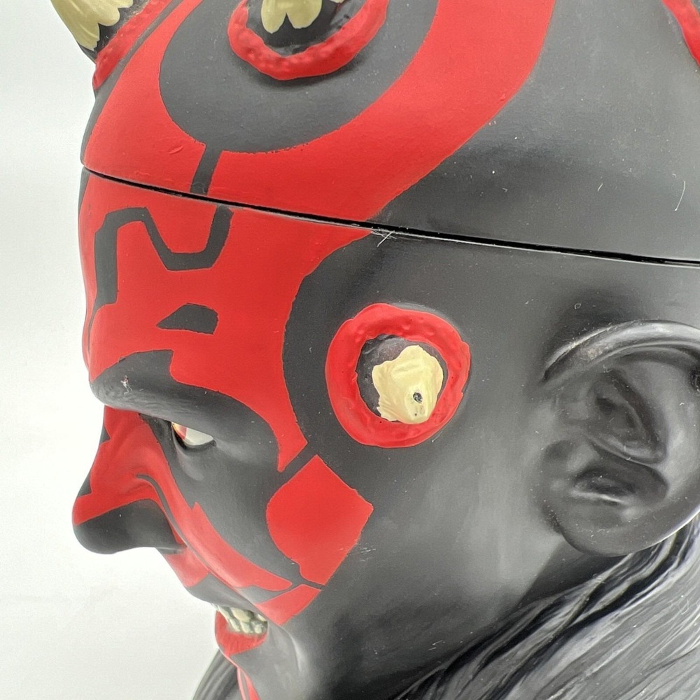 Star Wars Darth Maul Bust Figure, Cookie Jar, Vintage 90s Applause - Picture 6 of 15
